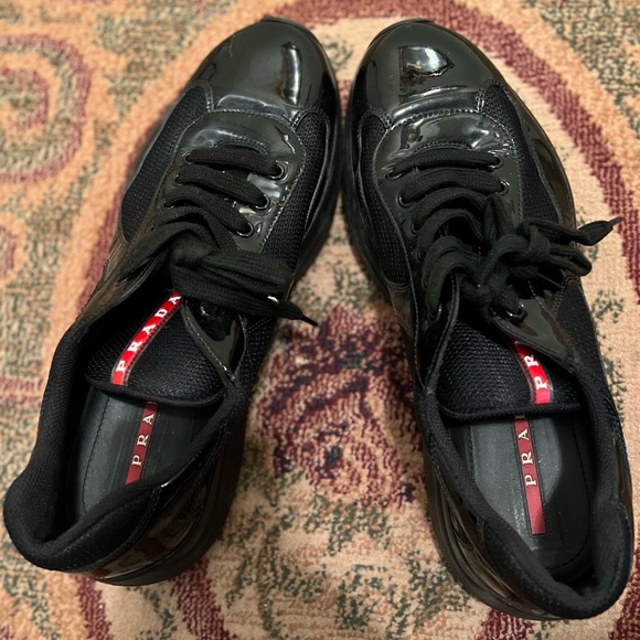 Mens black Prada shoes - Picture 2 of 6